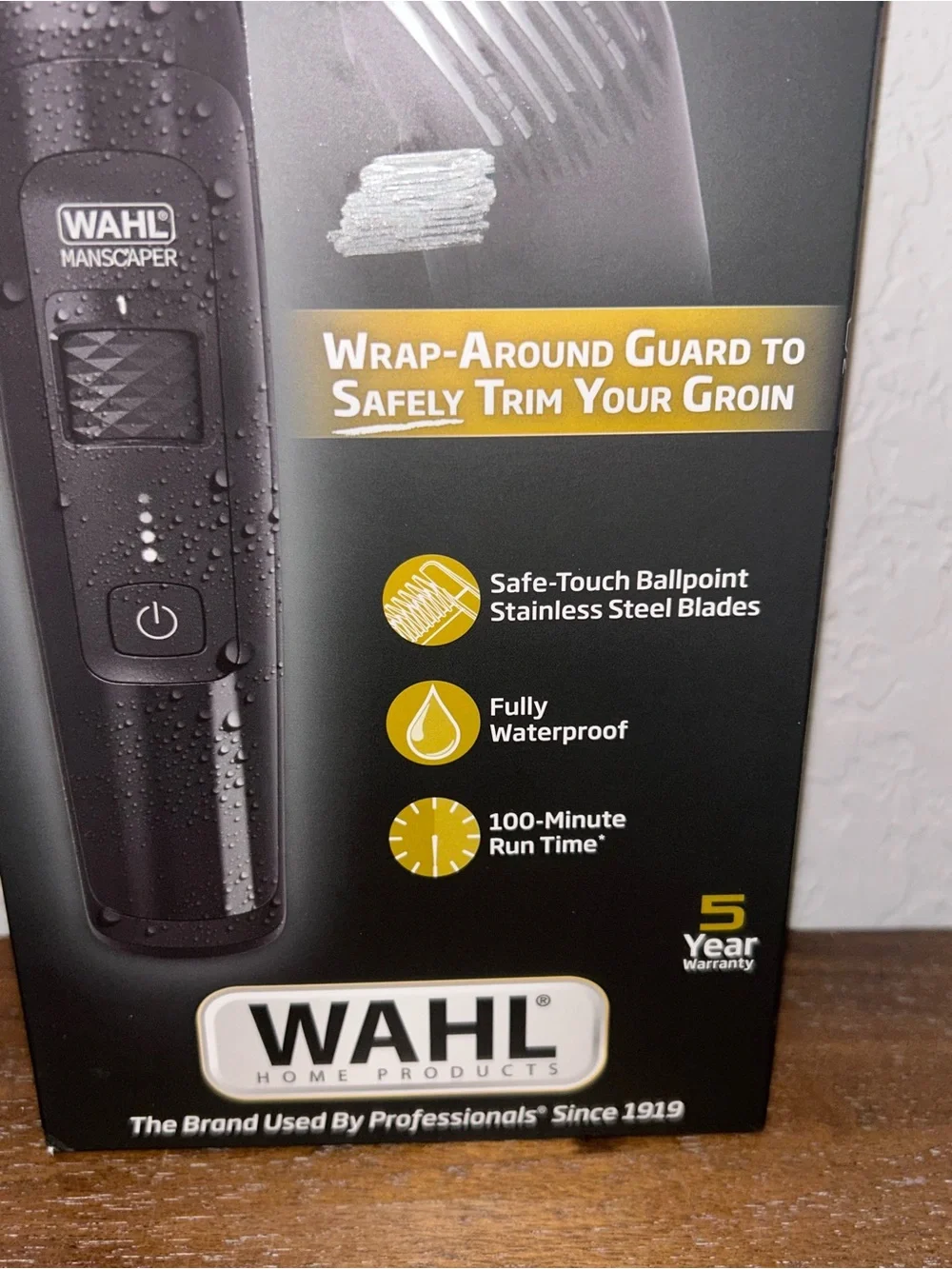 New, WAHL Manscraper Shaver